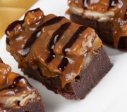 Fudge Brownie Caramel Pecan